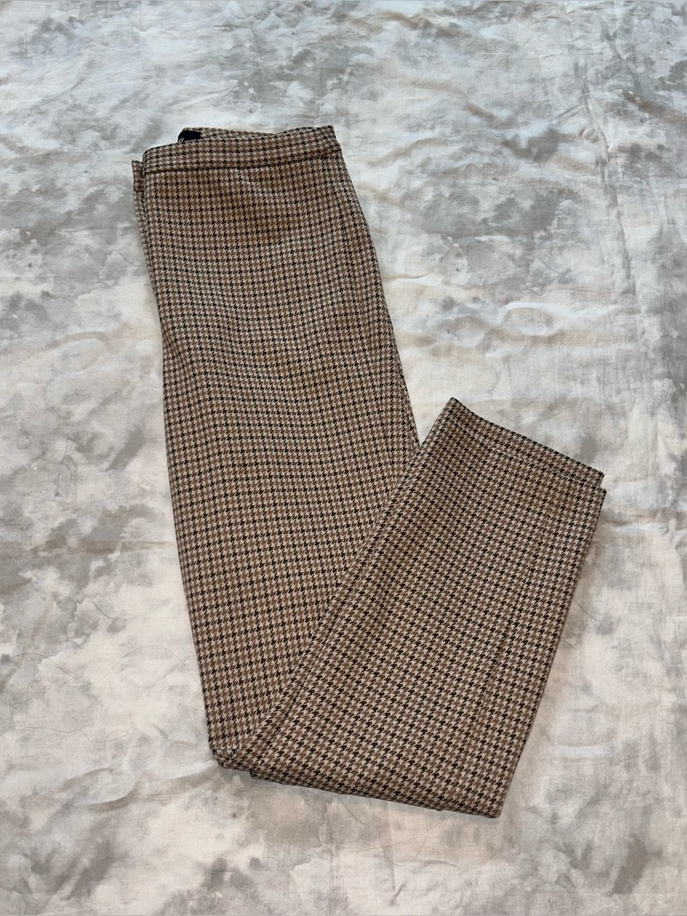 Theory Houndstooth Slim Pants